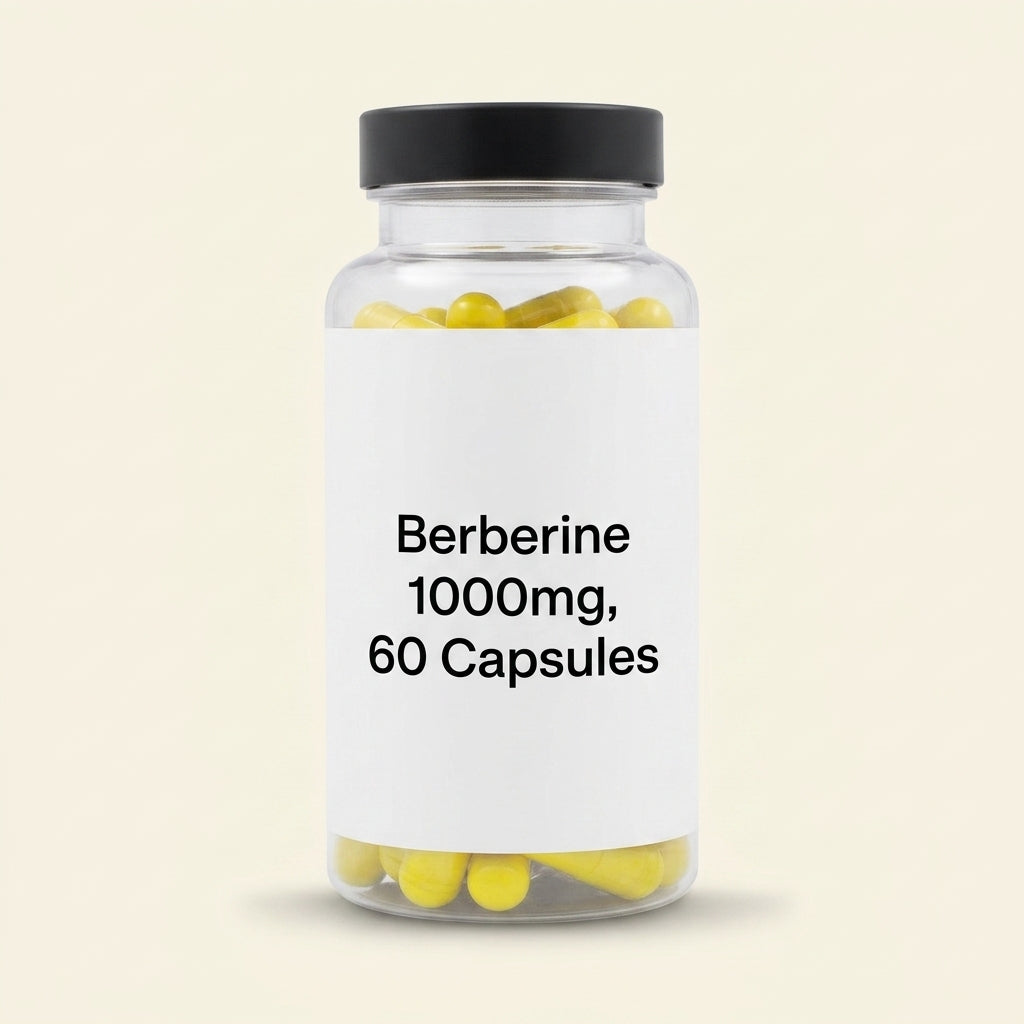 Holland & Barrett Berberine 1000mg 60 capsules, imported from the UK