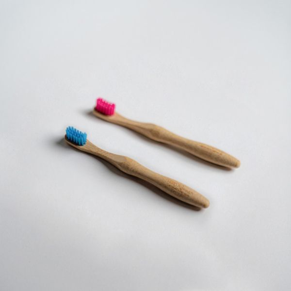 MyMouth Bamboo toothbrush pink, imported from the UK