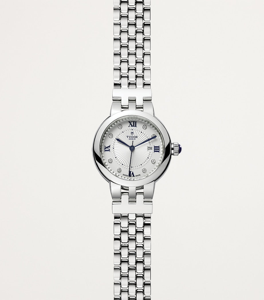 TUDOR Clair de Rose 30mm diamond watch (British brand)