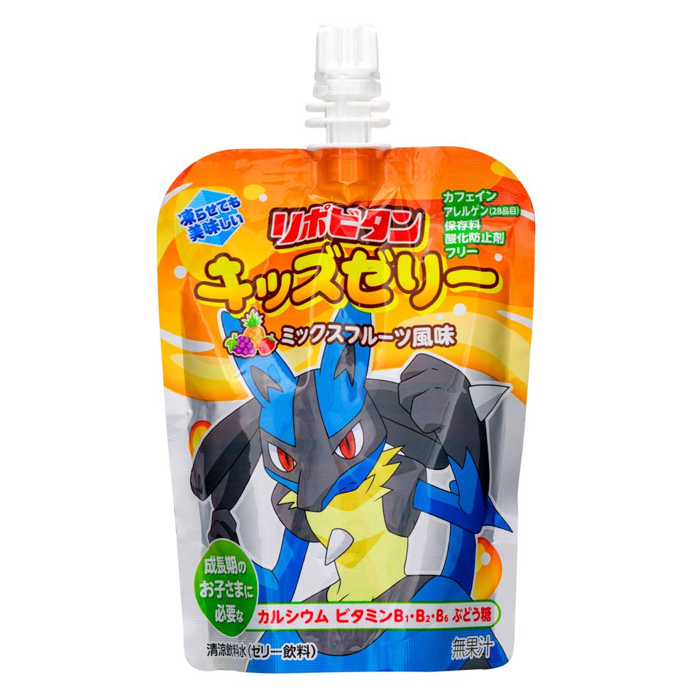Taisho Pokemon Lipovitan jelly drink mixed fruit, random character (British brand)