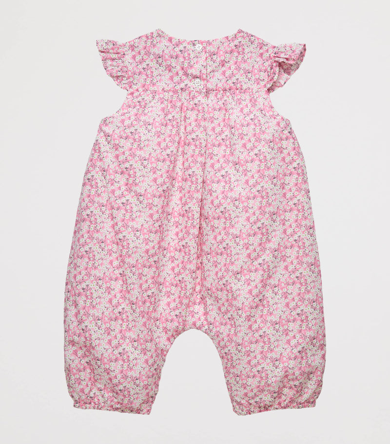 Trotters cotton Liberty print playsuit for infants 3-24 months (British brand)