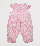 Trotters cotton Liberty print playsuit for infants 3-24 months (British brand)