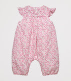 Trotters cotton Liberty print playsuit for infants 3-24 months (British brand)