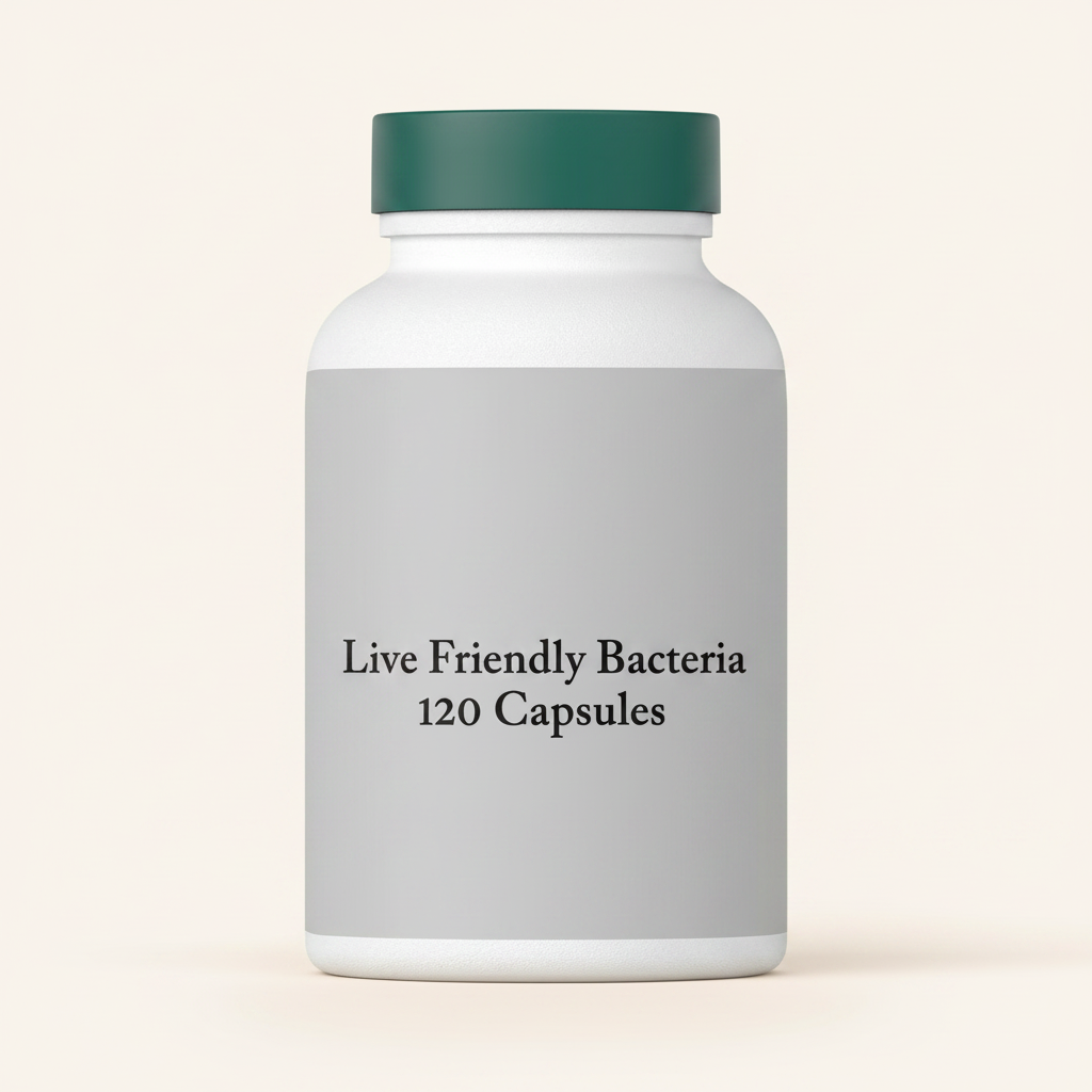Holland & Barrett Live Friendly Bacteria 3 Billion 120 Capsules, UK version