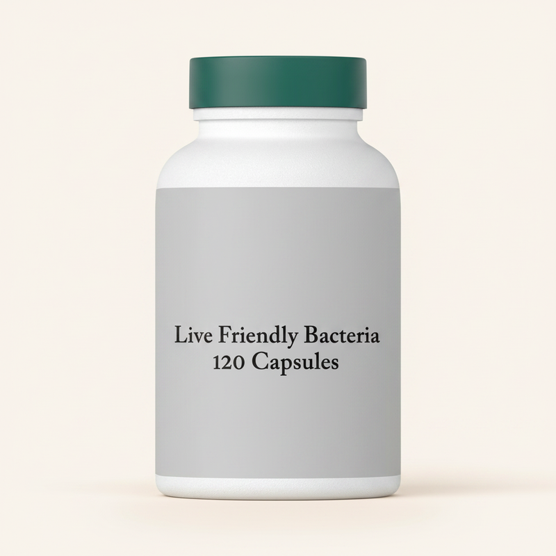 Holland & Barrett Live Friendly Bacteria 3 Billion 120 Capsules, UK version