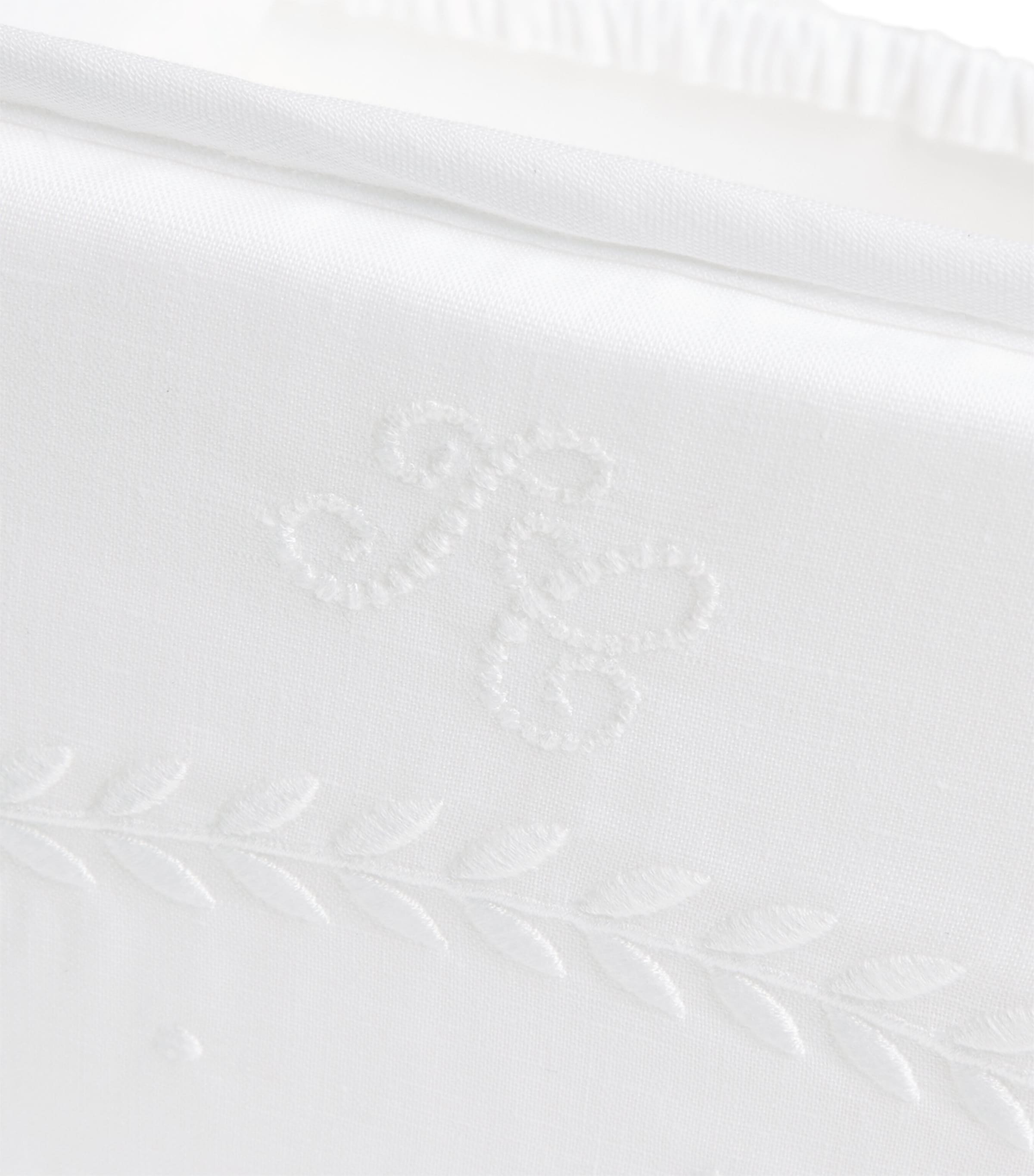 Tartine et Chocolat cotton-linen nursery basket, imported from the UK