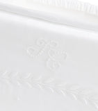 Tartine et Chocolat cotton-linen nursery basket, imported from the UK