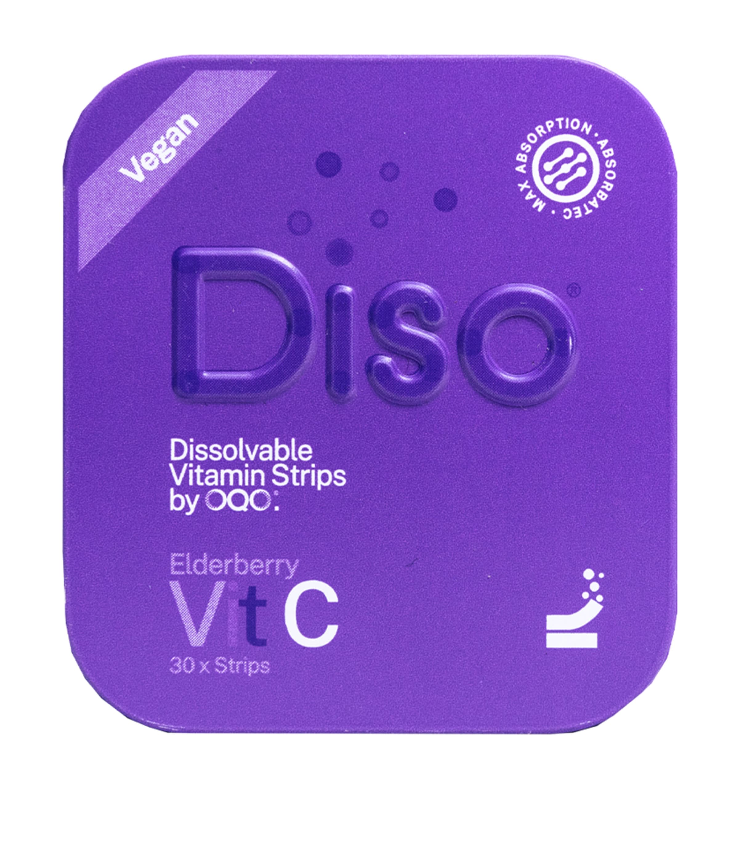OQO DISO Immune Vitamin Strips 30 Strips, imported from the UK