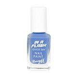 Barry M In A Flash Quick Dry Nail Paint - Pink Burst GOODS Superdrug Turquoise Thrill  