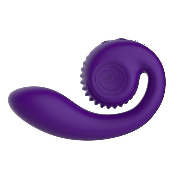 SVibe Gizi Purple vibrator with ergonomic design - British product