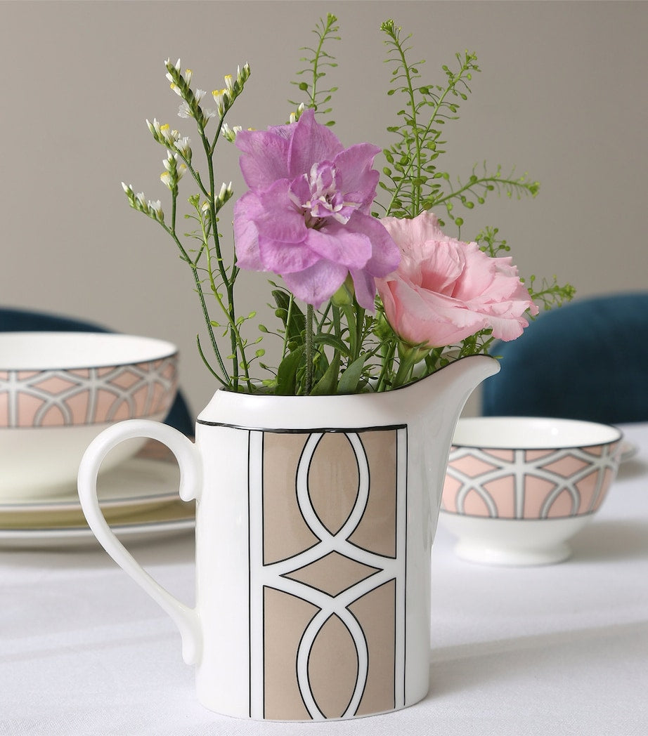 O.W. London geometric print milk jug 235ml, imported from the UK