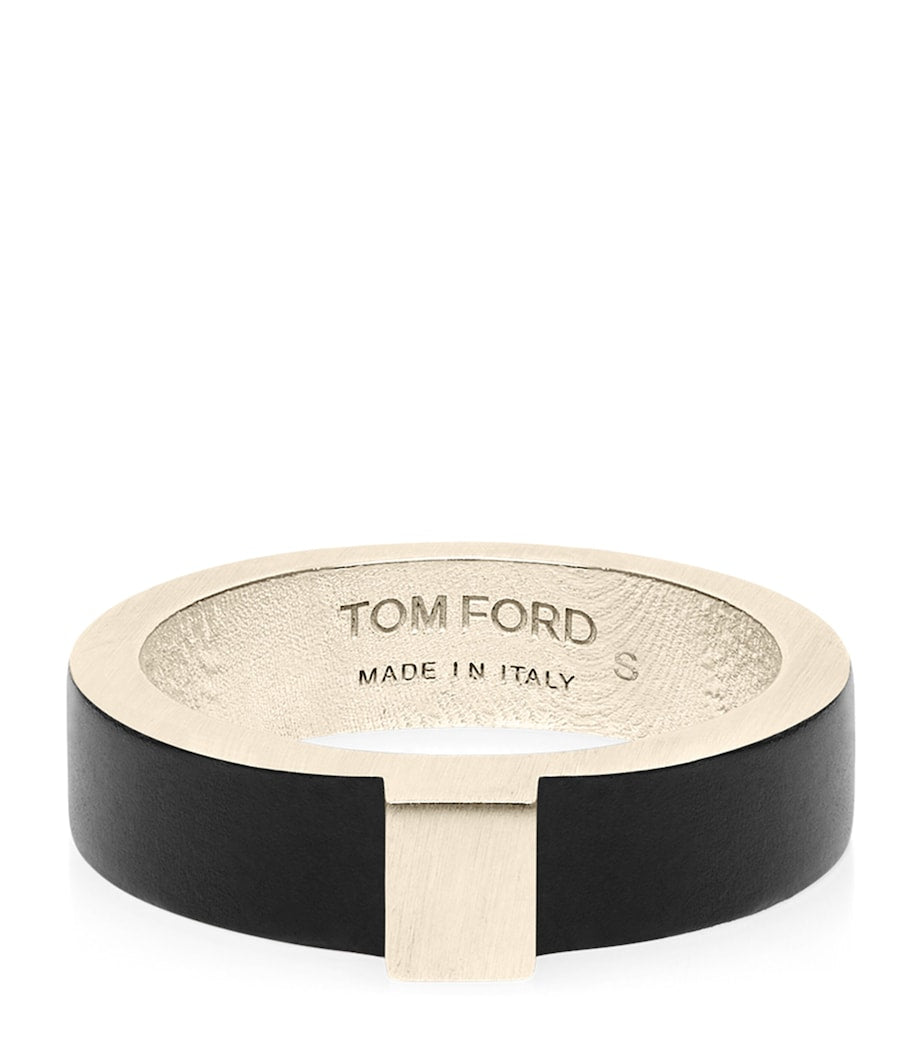 TOM FORD thin Fera ring brass, imported from the UK