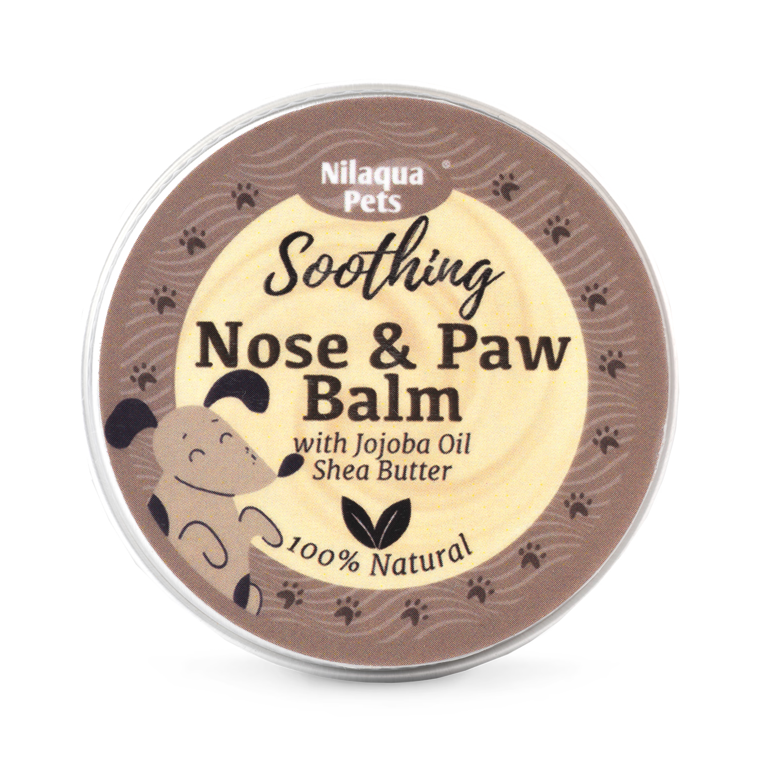 Nilaqua Pets soothing jojoba nose and paw balm - British product