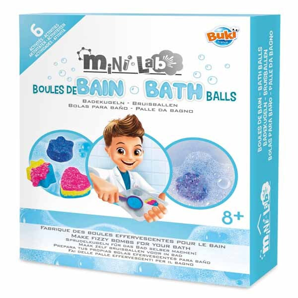 Buki Mini Lab Bath Balls craft kit, UK version