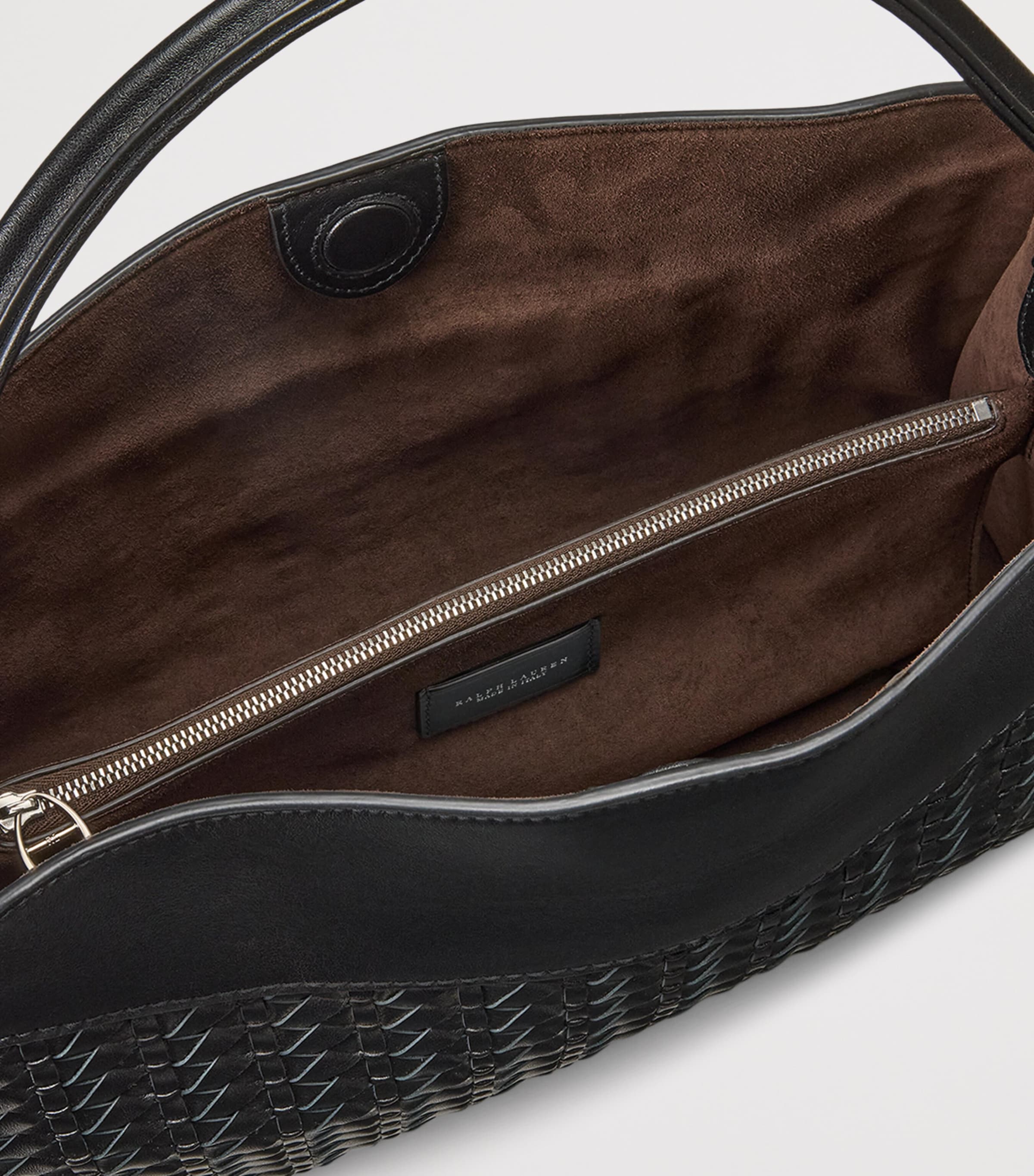 Ralph Lauren Collection braided leather shoulder bag, UK version