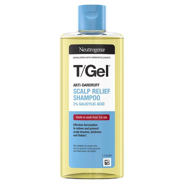 Neutrogena T Gel Anti Dandruff Shampoo 250ml, imported from the UK