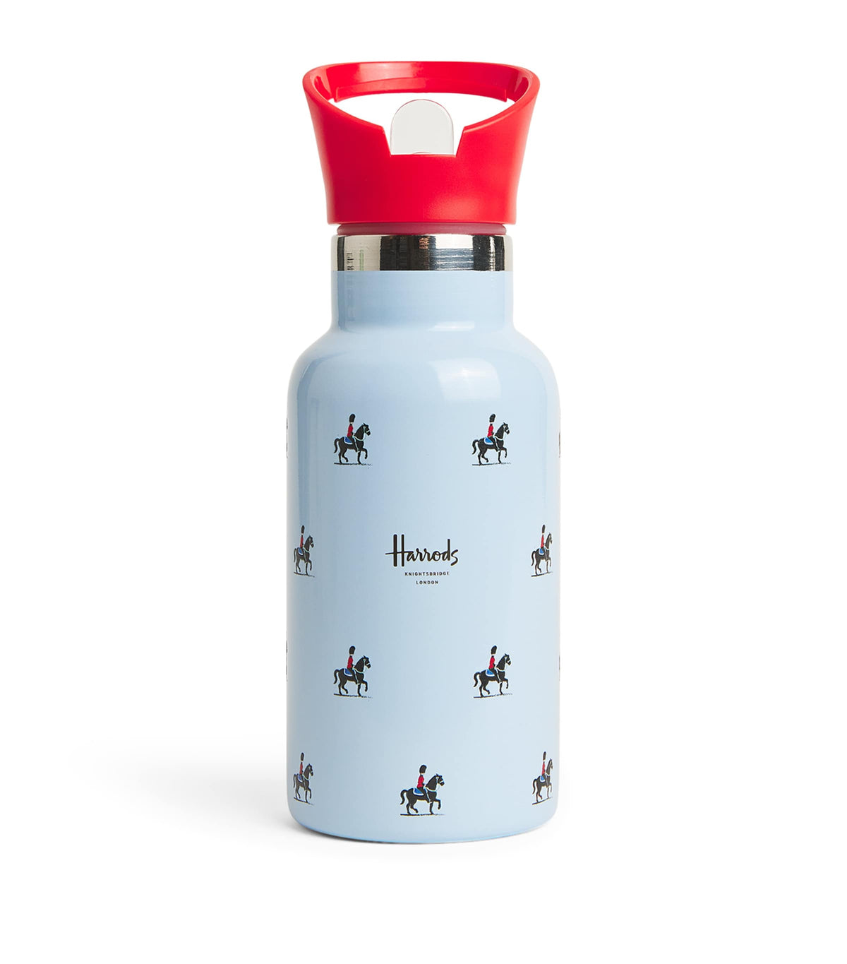 Harrods Horse Guards Print water bottle 350ml, UK version