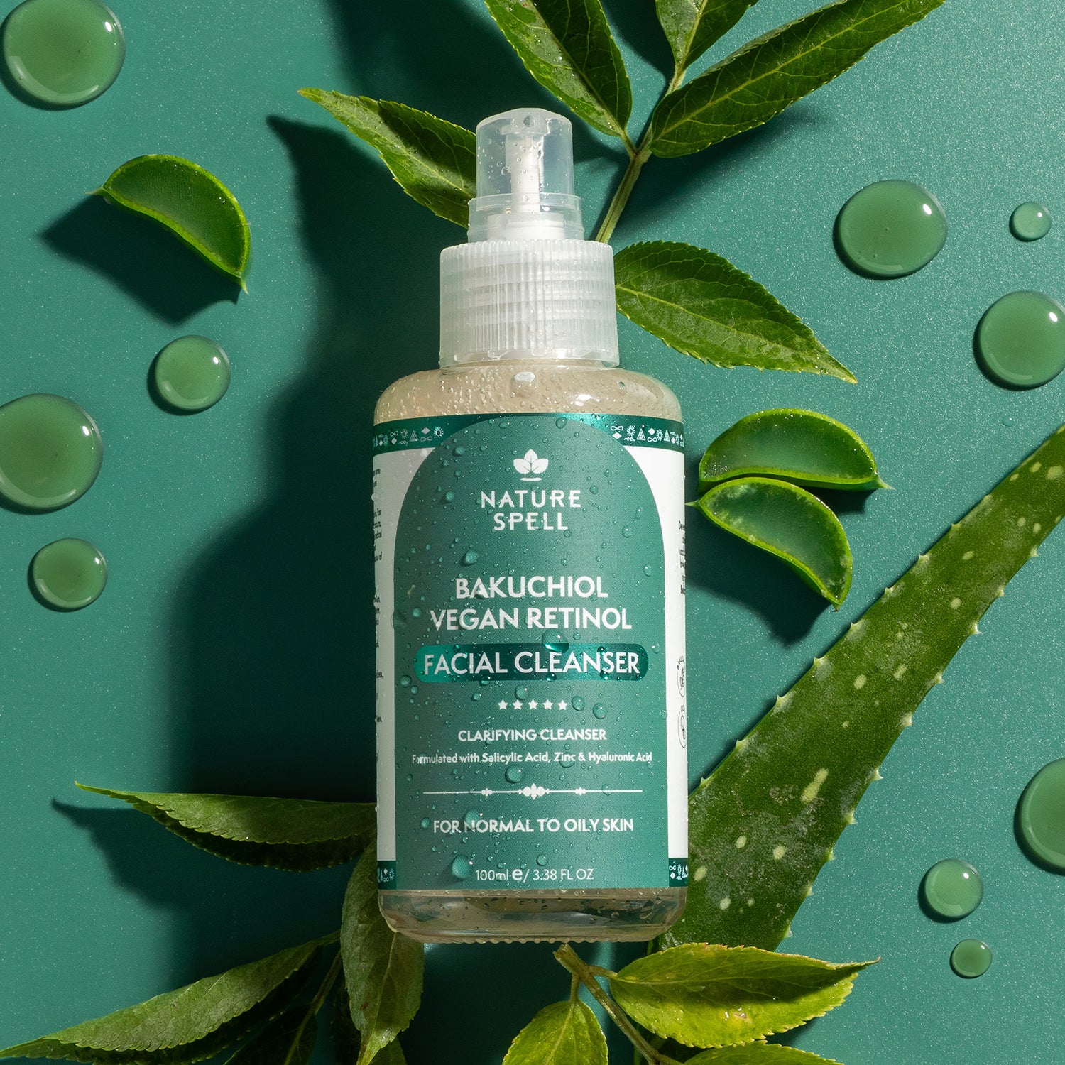 Nature Spell Bakuchiol and Cica Skincare Collection, imported from the UK