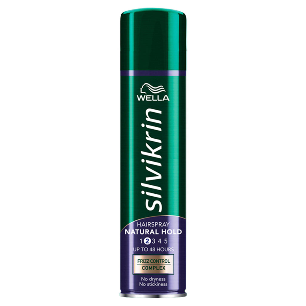 Wella Silvikrin Natural Hold Hairspray 400ml