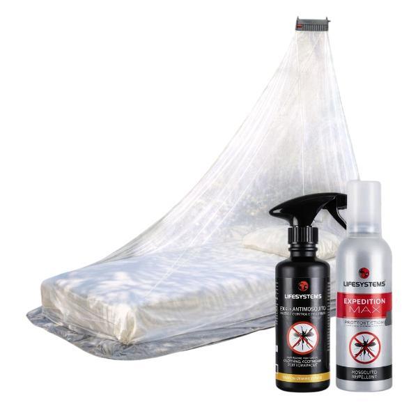 Lifesystems mosquito repellent bundle with spray net - British product