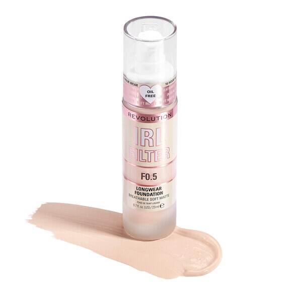 Revolution IRL Filter Longwear Foundation 0.5 GOODS Superdrug   