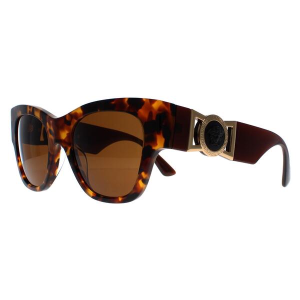Versace women's brown cat-eye sunglasses (British brand)