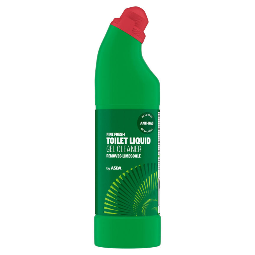 ASDA Pine Fresh Toilet Liquid Gel Cleaner 750ml