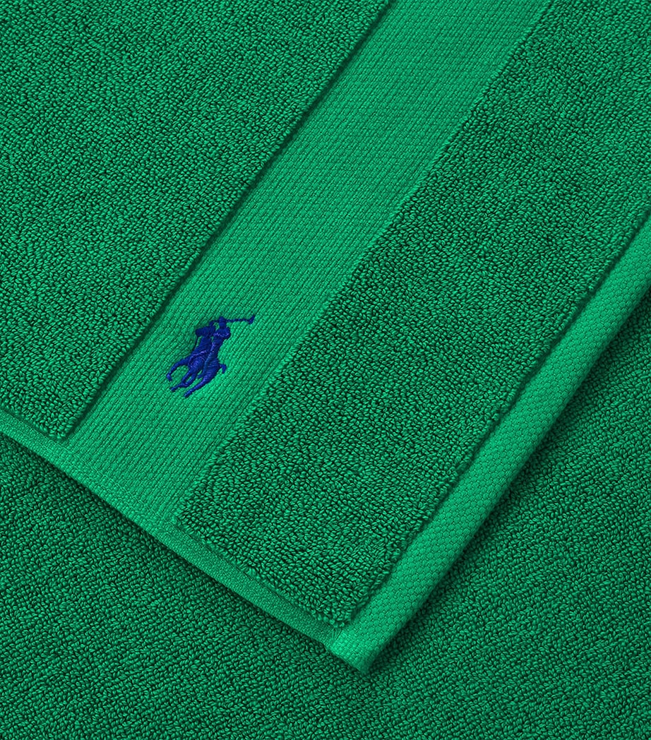 Ralph Lauren Polo Player bath mat 55cm x 90cm, imported from the UK