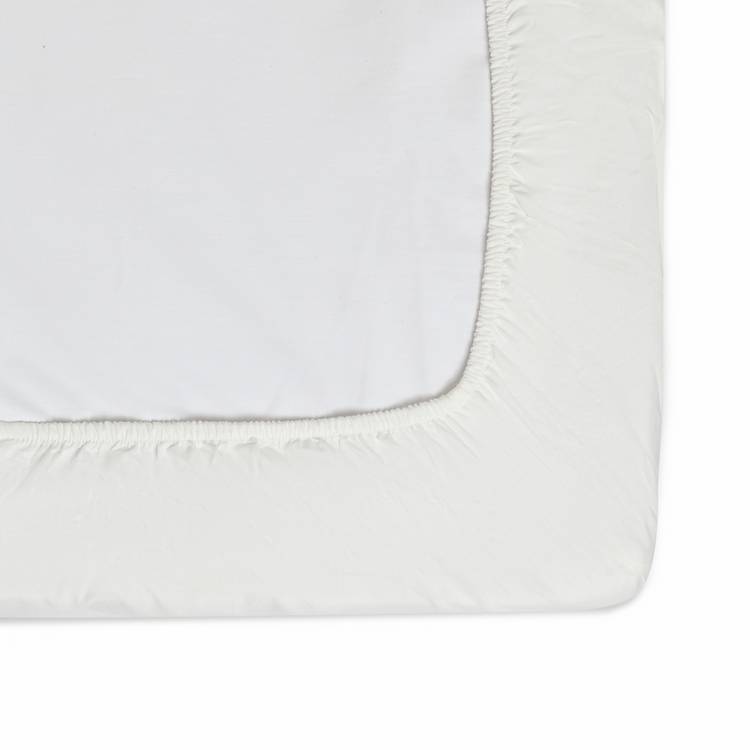 Habitat white fitted sheet single - British product