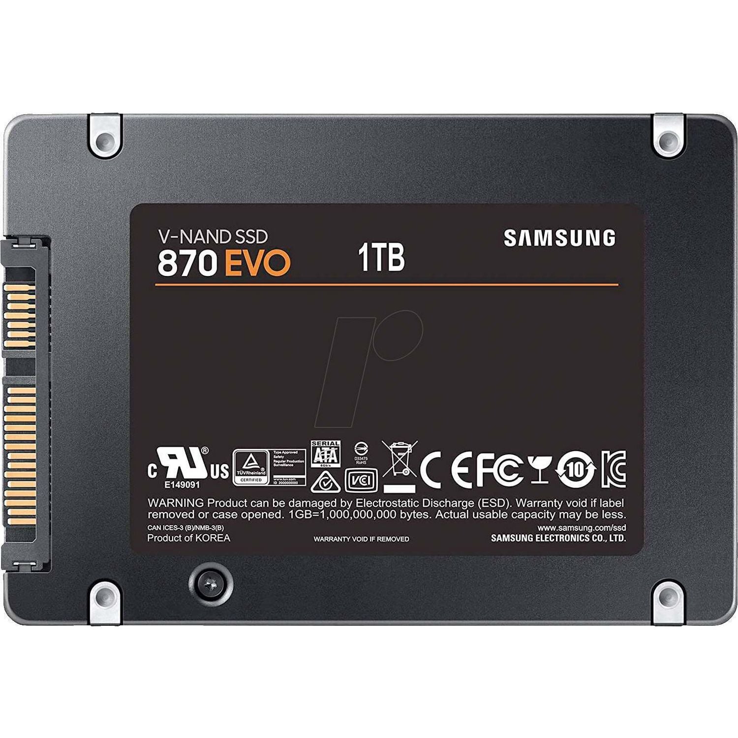 Samsung 870 EVO 1TB internal SSD drive (British brand)