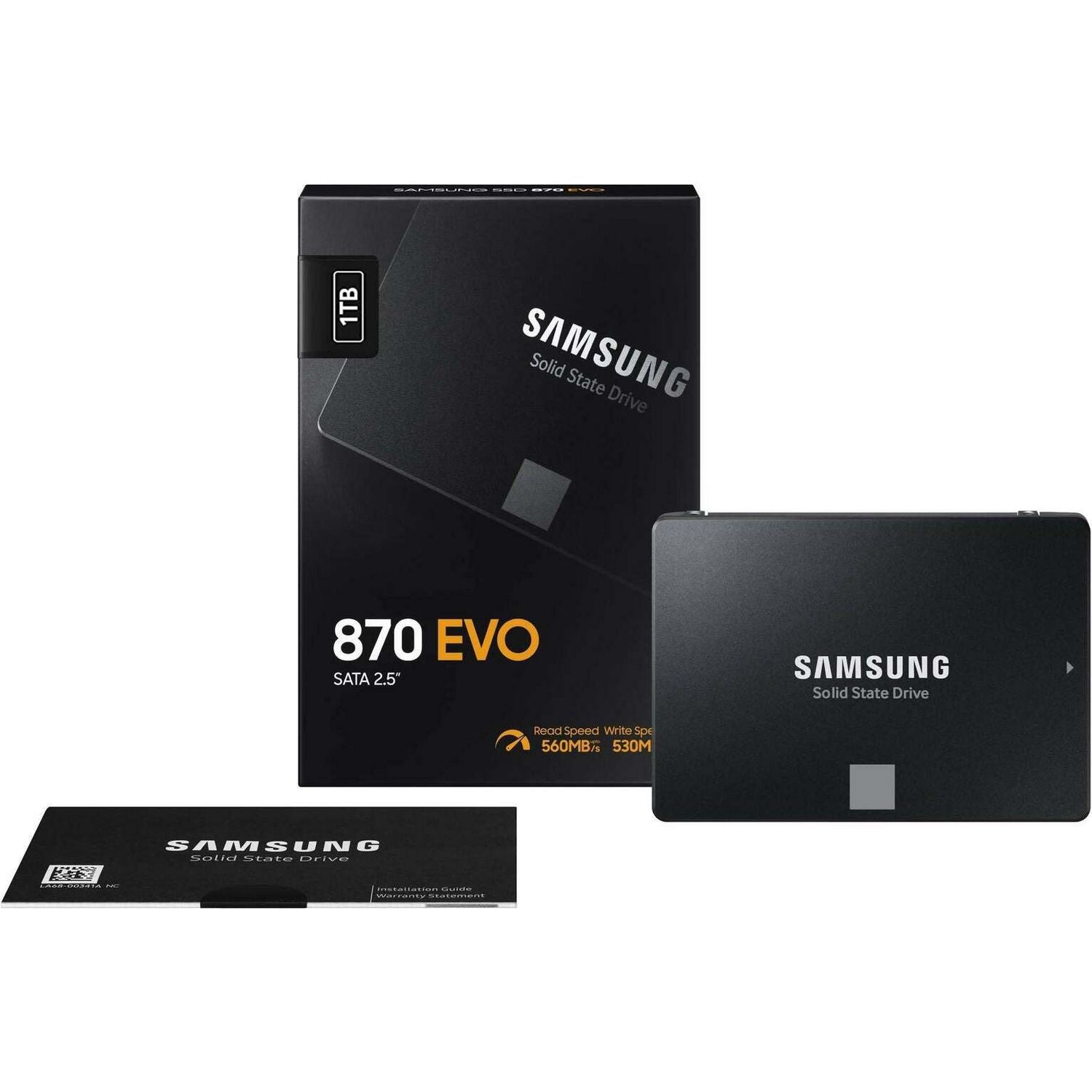 Samsung 870 EVO 1TB internal SSD drive (British brand)