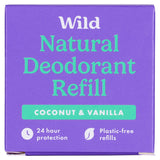 Wild Coconut & Vanilla Natural Deodorant Refill 40g deodorants & body sprays Sainsburys   