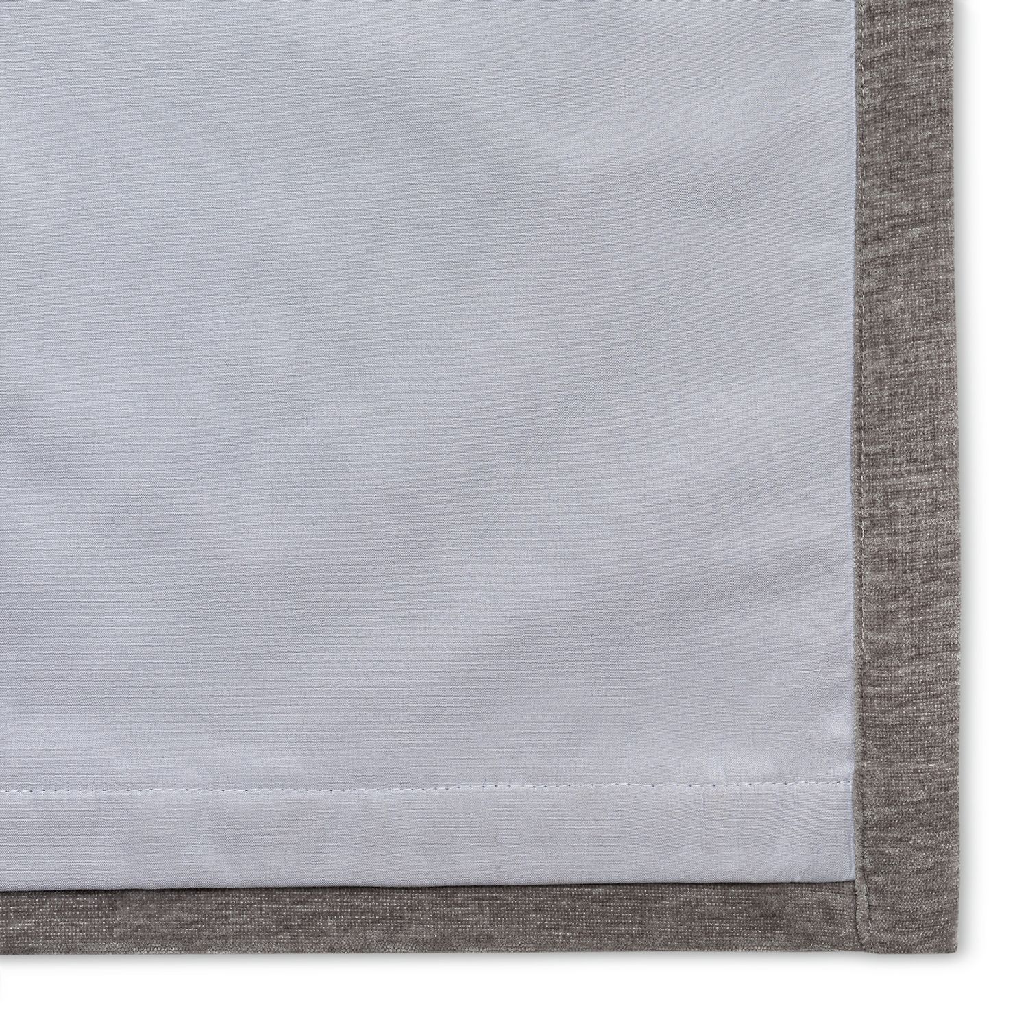 Habitat Thermal Chenille Blackout Eyelet Curtains - Grey - 168x229cm
