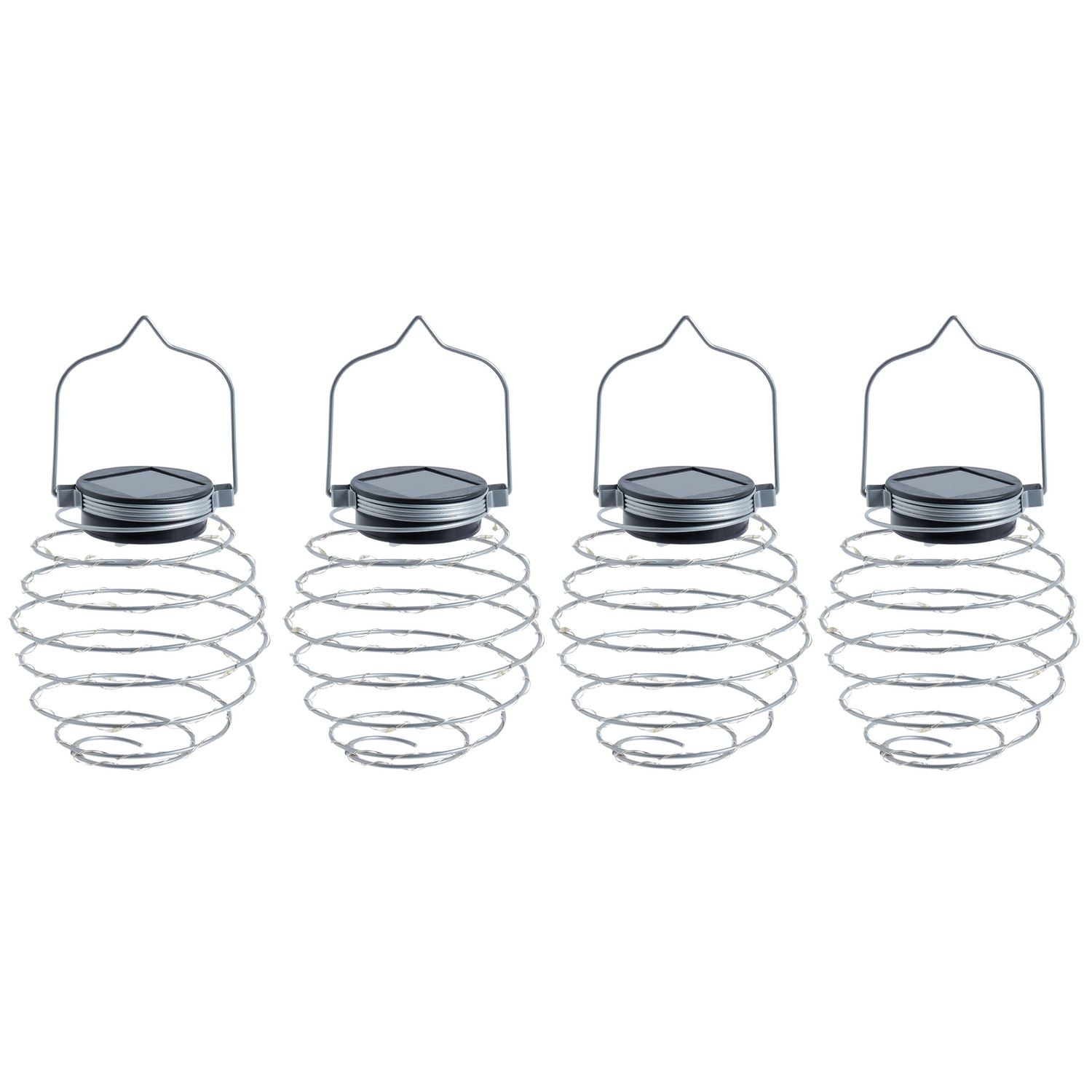 Argos Home solar mini wire lanterns 4 pack, imported from the UK