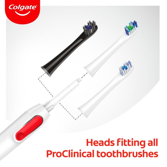 Colgate ProClinical 360 Deep Clean Electric Toothbrush Refill Heads   4 per pack GOODS M&S   