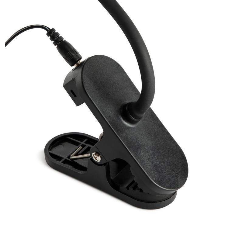 Habitat Mopsa clip lamp black - British product