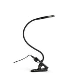 Habitat Mopsa clip lamp black - British product