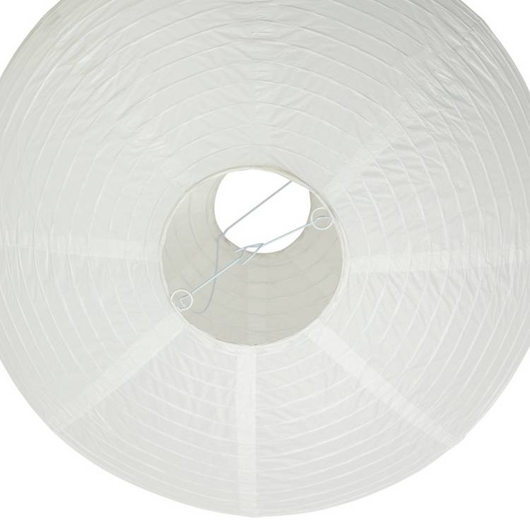 Habitat Varro white paper lampshade 47cm - British product