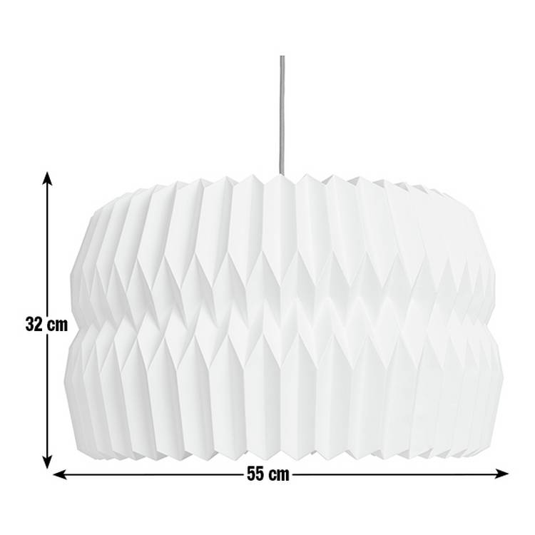 Habitat white paper lampshade 55cm, UK version