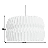 Habitat white paper lampshade 55cm, UK version