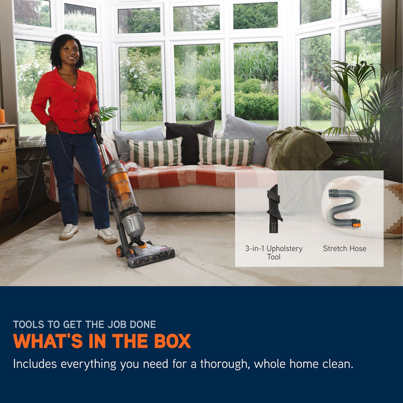 Vax Air Stretch bagless upright vacuum cleaner, UK version