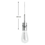Habitat Lockie brushed brass pendant ceiling light gold, imported from the UK