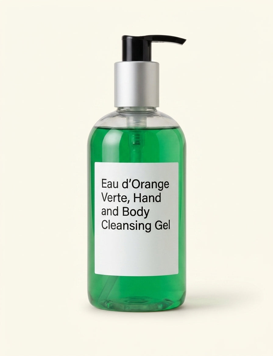 Hermès hand and body cleansing gel Eau d'orange verte 300ml (British brand)