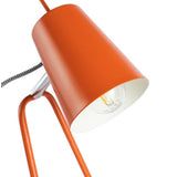 Habitat Lizzie desk lamp orange imported from the UK
