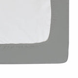 Habitat Cool Cotton Lyocell dove grey fitted sheet single (British brand)