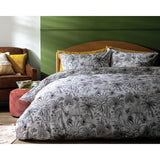 Habitat black white jungle print bedding set single - British product