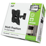 AVF multi-position TV wall bracket up to 43 inch, imported from the UK