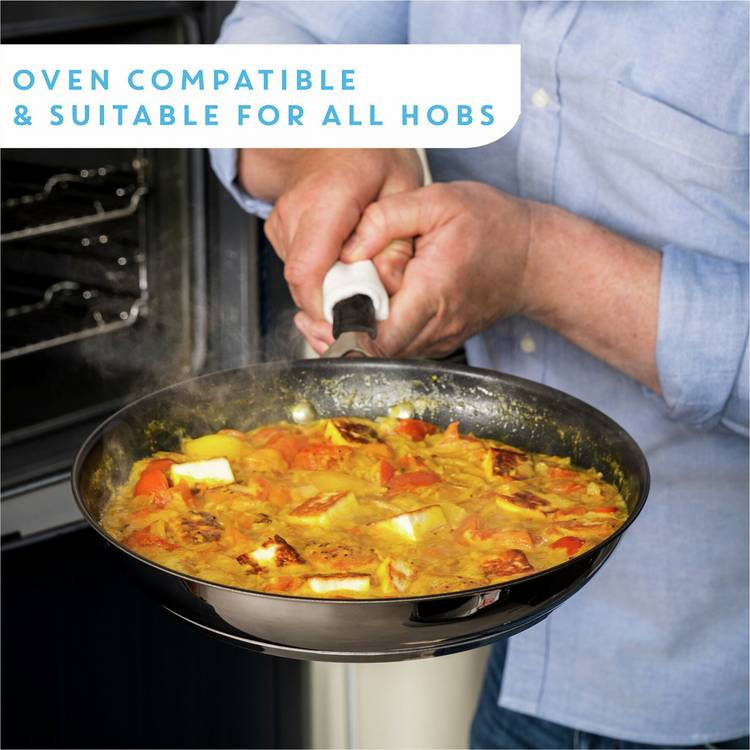 Tefal Jamie Oliver 25cm non-stick saute pan, UK version