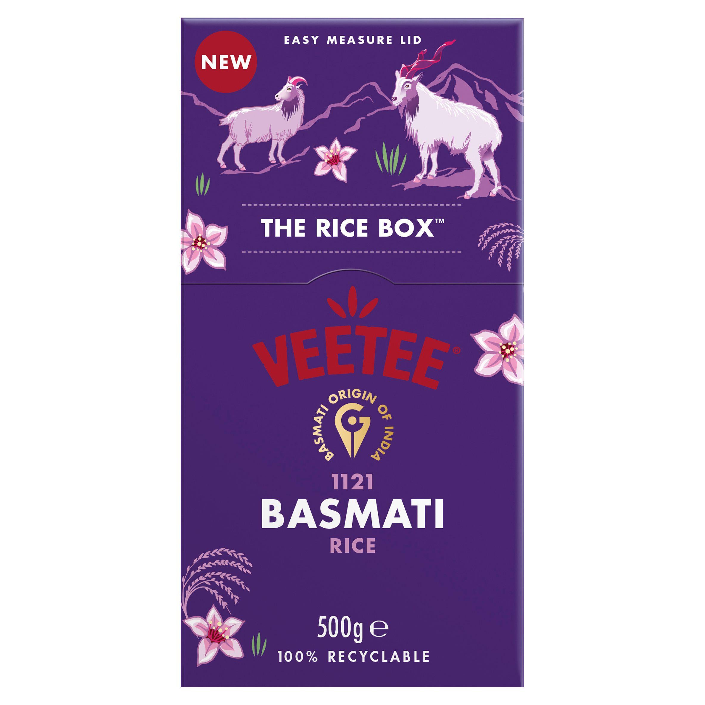 Veetee The Rice Box 1121 Basmati Rice 500g GOODS Sainsburys   