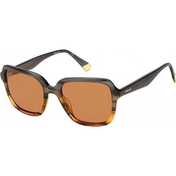 Lunettes de soleil mode Polaroid marron taille 53 (marque britannique)